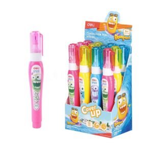 STYLO CORRECTEUR SCOLAIRE POINTE EN METAL DELI