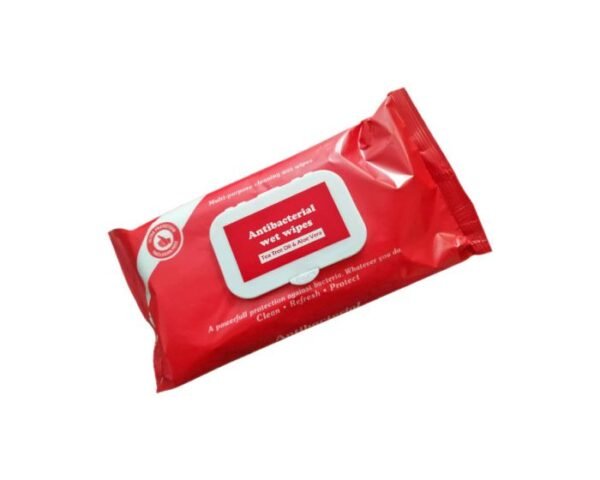 Dévidoir de 75 Lingettes Anti-bacteries Désinfectantes Multi-Usages ALOE-VERA