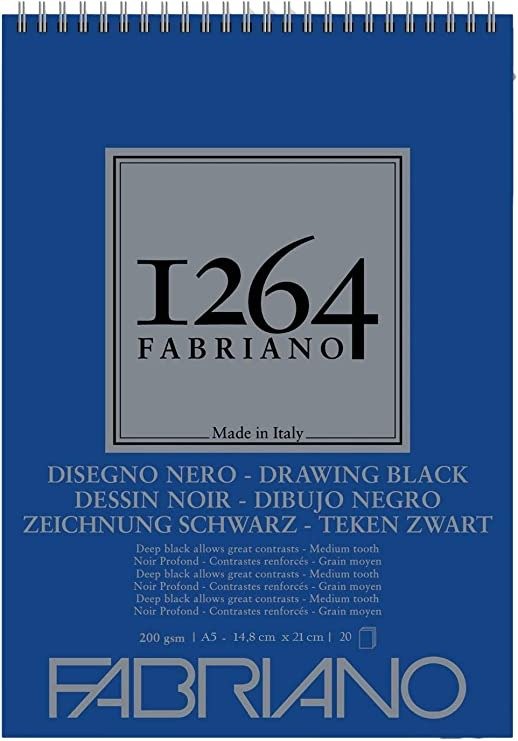 BLOC DE DESSIN 200GR A5 FABRIANO